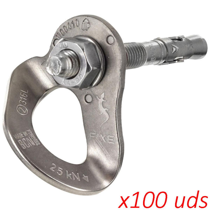 Hanger Fixe 1 EcoTri M10 + Expansion Bolt 316L M10x90mm Pack 100 units.