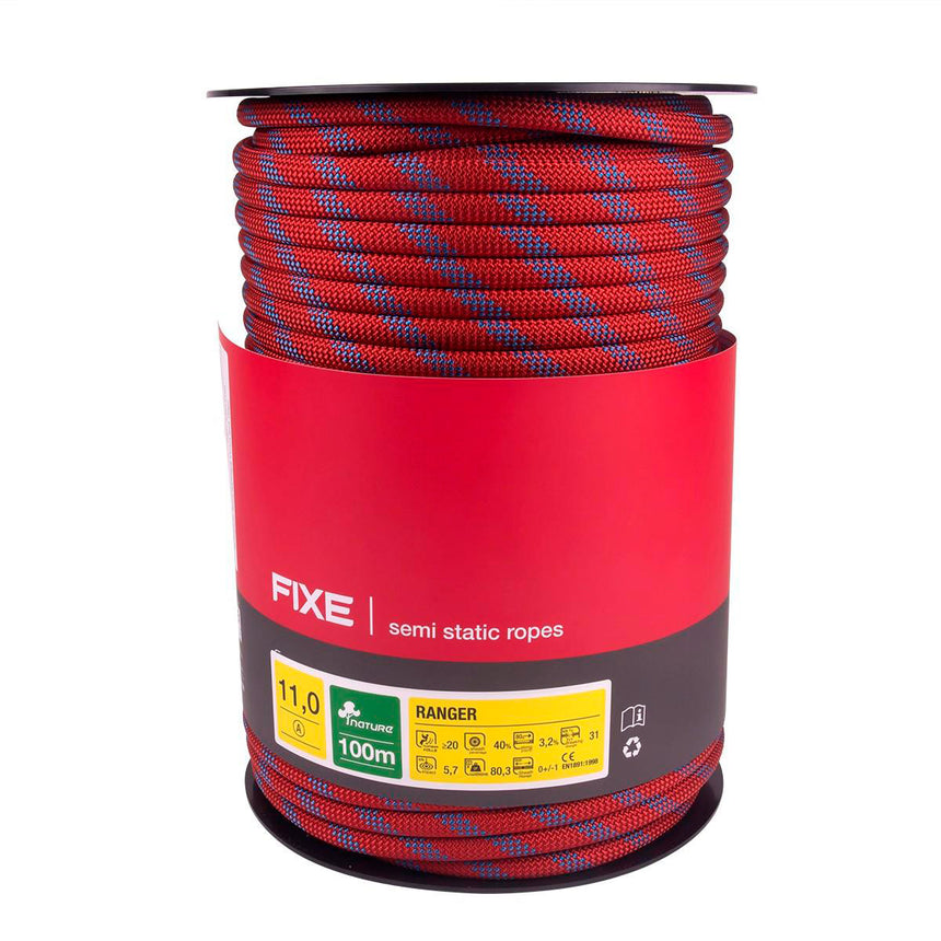 CUERDA RANGER 11mm 100m ROJA