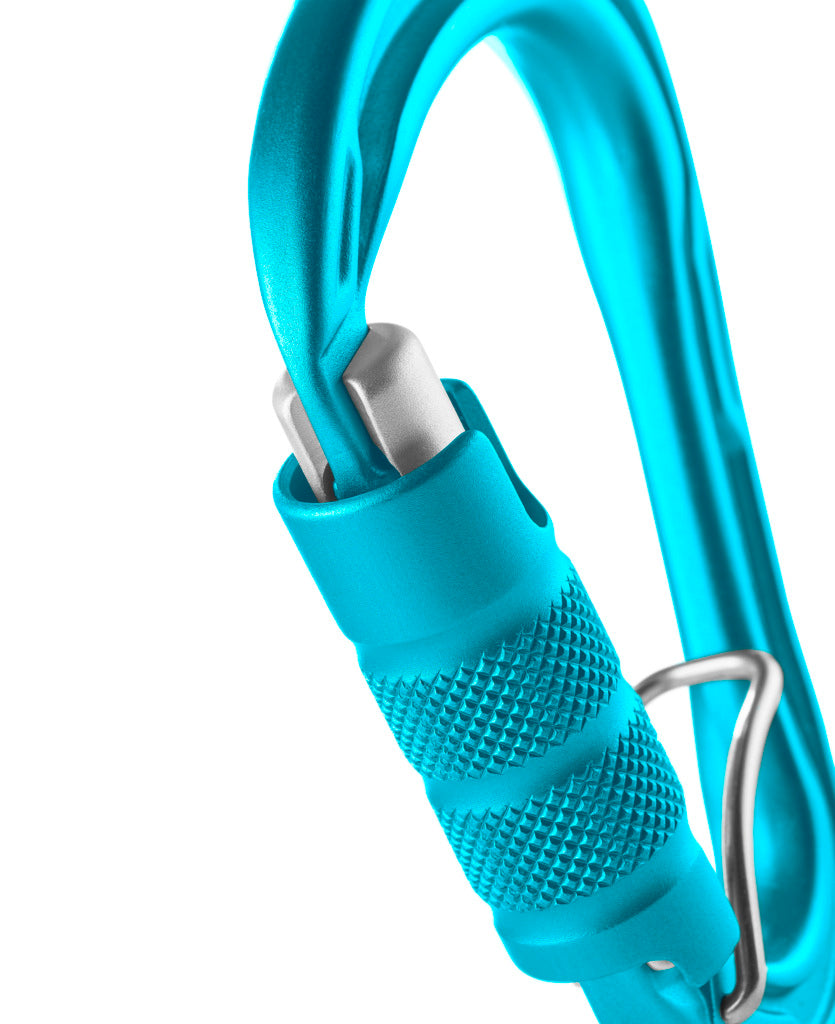 HMS STRIKE TRIPLE FG II Icemint mosquetón