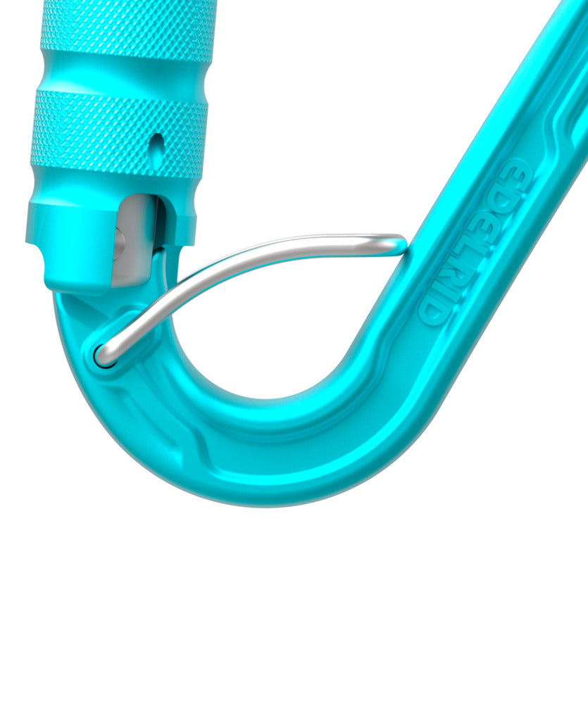 HMS STRIKE TRIPLE FG II Icemint mosquetón