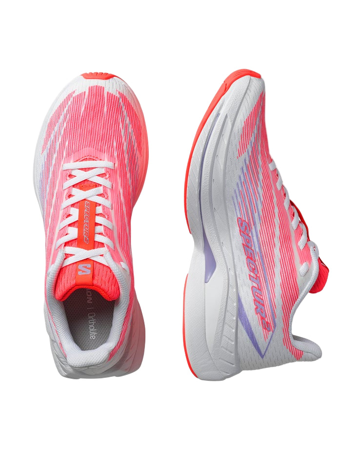 SPECTUR 2 W White / Neon Flame / Violet Tulip