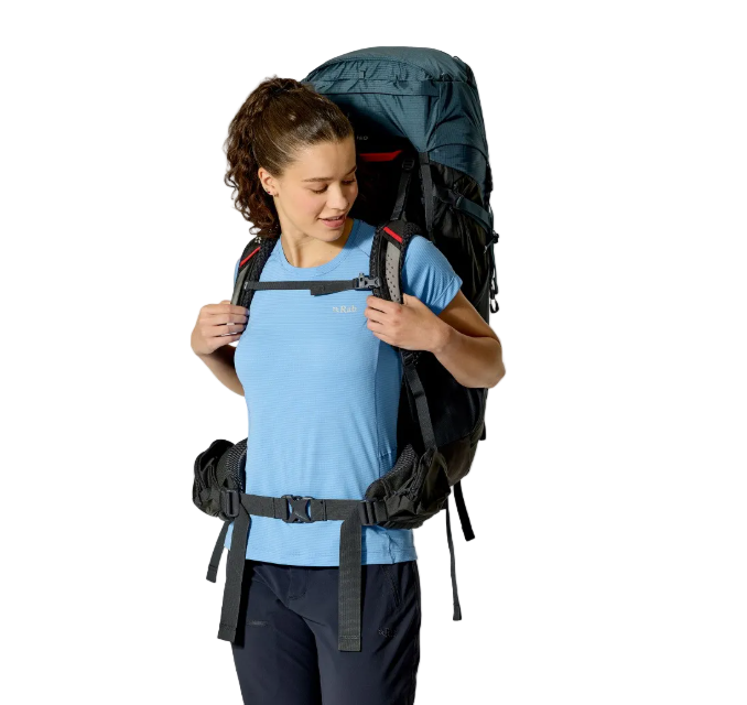 MOCHILA DE TREKKING HYPERON ND 80L MUJER