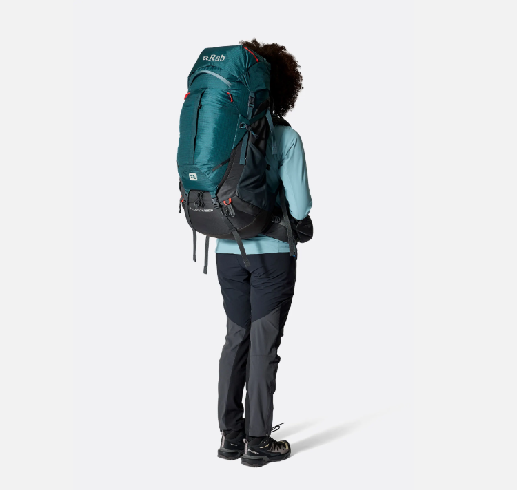 MOCHILA DE TREKKING HYPERON ND 65L MUJER