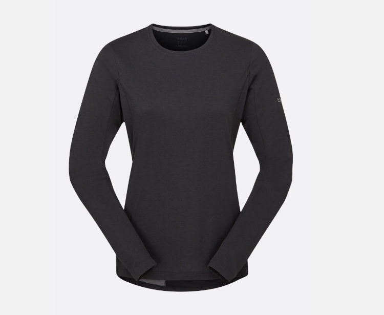 Cinder Crimp LS Tee Wmns