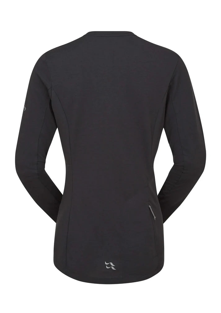 Cinder Crimp LS Tee Wmns