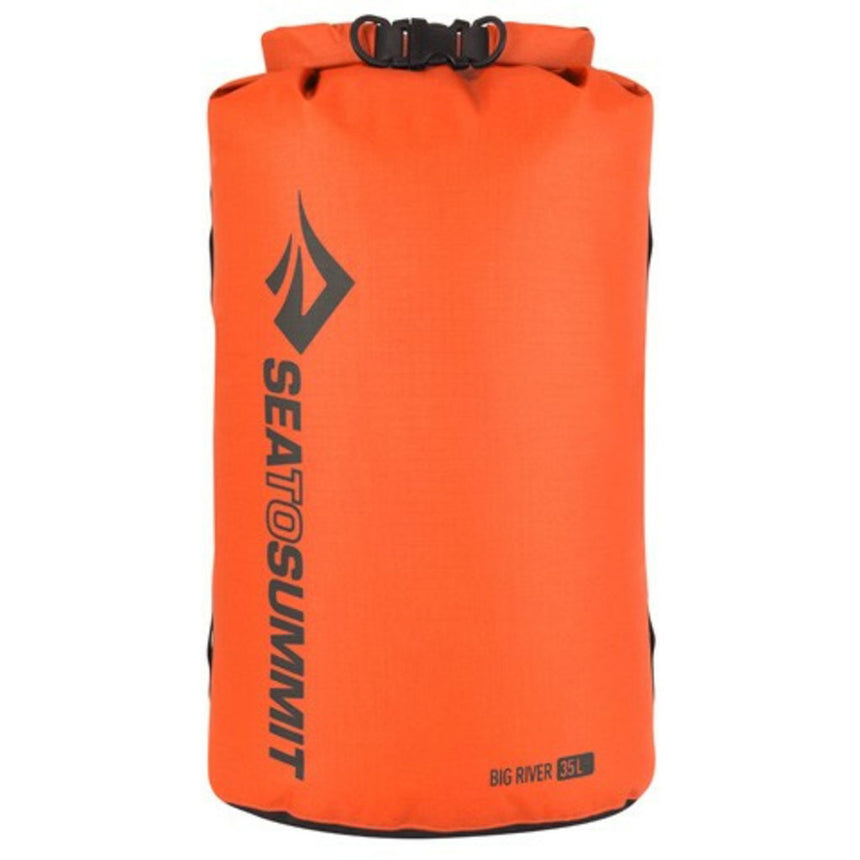 BOLSA ESTANCA BIG RIVER 35L NARANJA