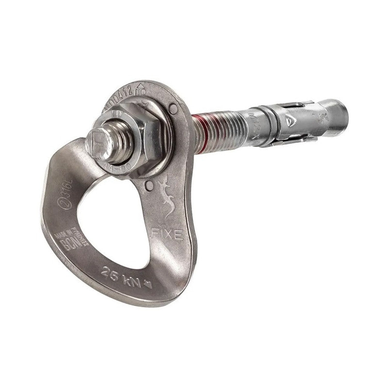 Plaqueta Fixe1 inox 316L M12 + Parabolt 316L M12x110mm Pack 100 uni.