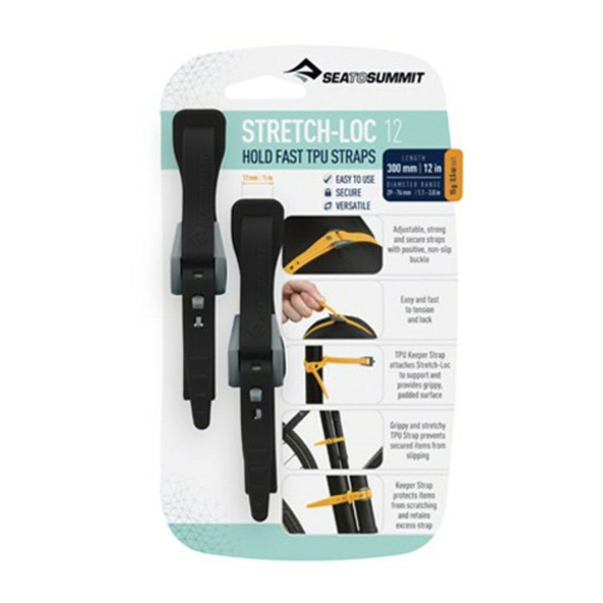 Correa STRETCH-LOC 12 -12x300mm negra 2uds ATD2079-01020115