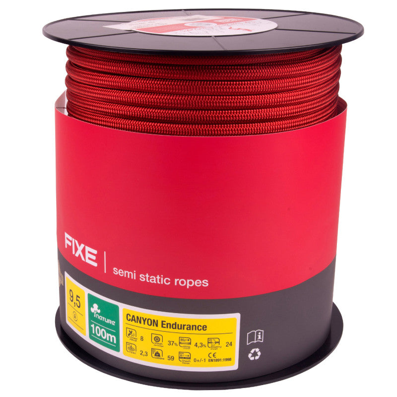 CUERDA CANYON ENDURANCE 9,5mm 200m ROJA