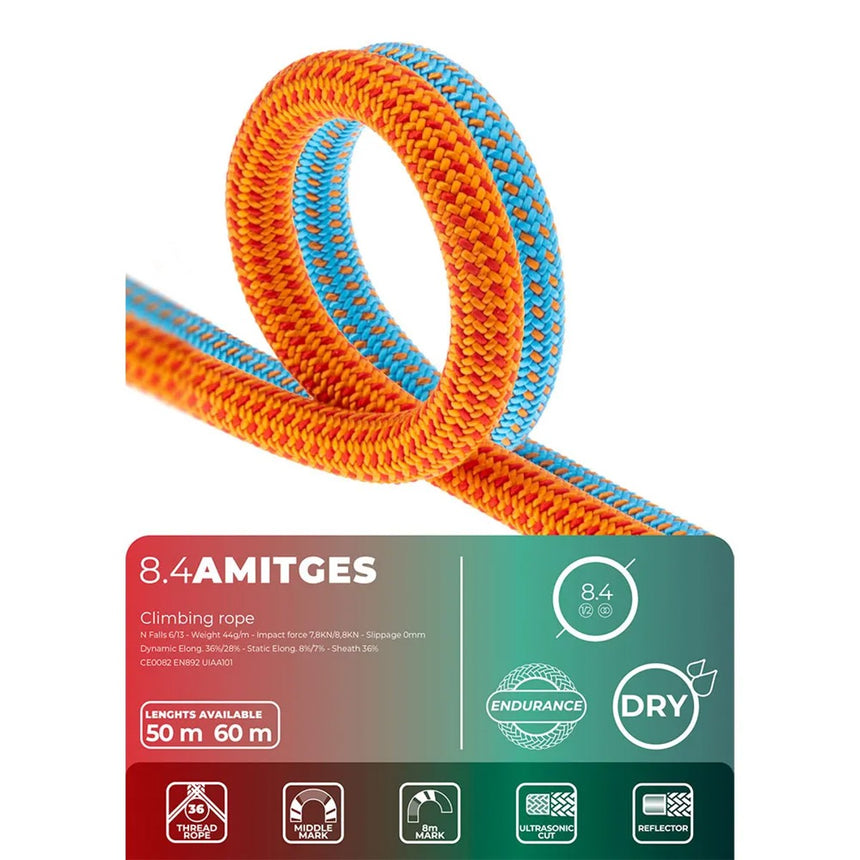 8,4 AMITGES Orange, 60m