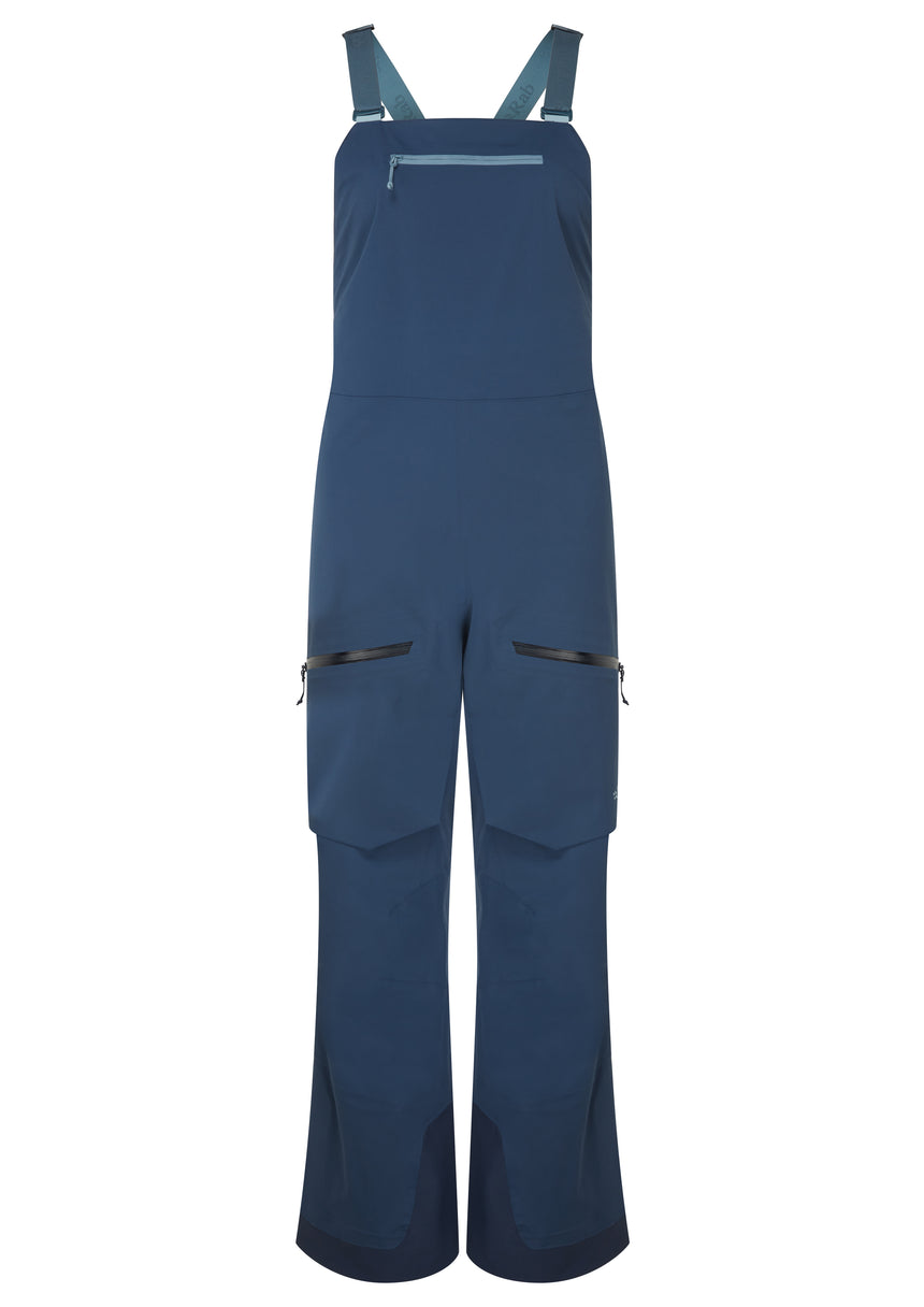 PANTALONES IMPERMEABLES CON TIRANTES KHROMA KINETIC MUJER