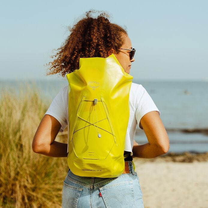 TRANSPORTER ROLL TOP WP 18 LEMONGRASS YELLOW