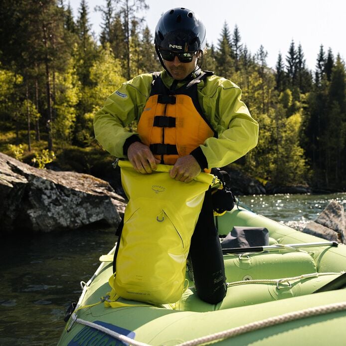 TRANSPORTER ROLL TOP WP 25 LEMONGRASS YELLOW