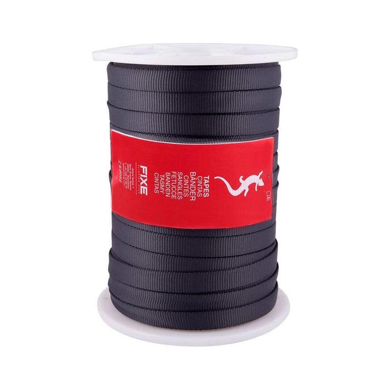 Cinta tubular 19mm Gris oscuro 100mts