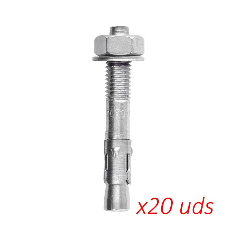 Parabolt 316L M10x70mm Pack 20uni.