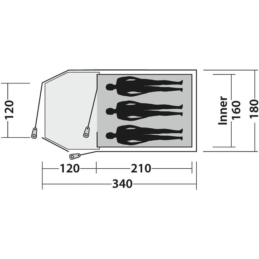 BLAZAR 300 RUSTIC GREEN TIENDA