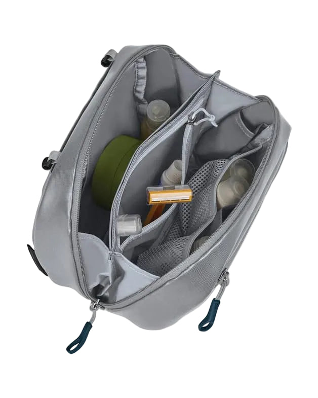 TRANSPORTER TOILETRY KIT LARGE SMOKE GREY