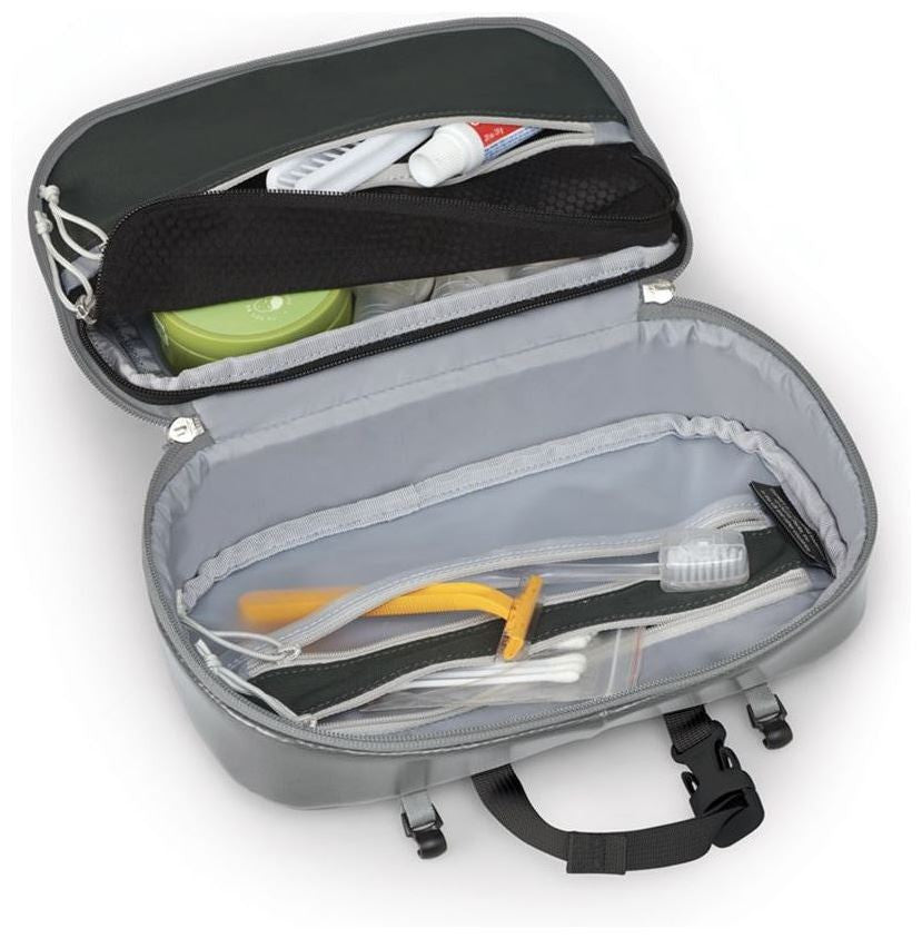 TRANSPORTER HANGING TOILETRY KIT Smoke Grey