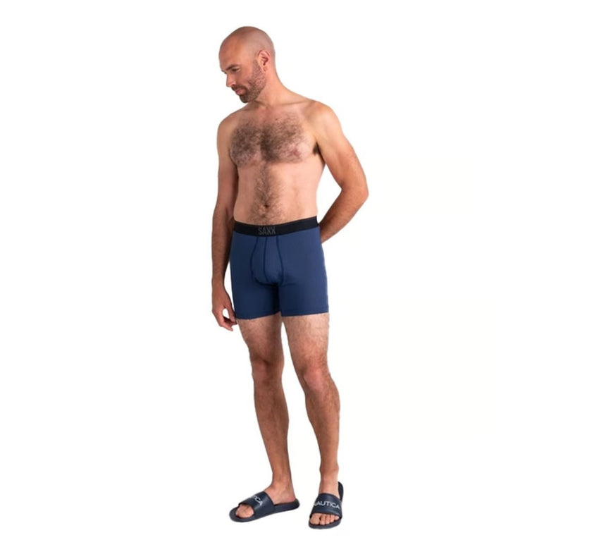 QUEST BOXER BRIEF FLY MIDNIGHT BLUE II