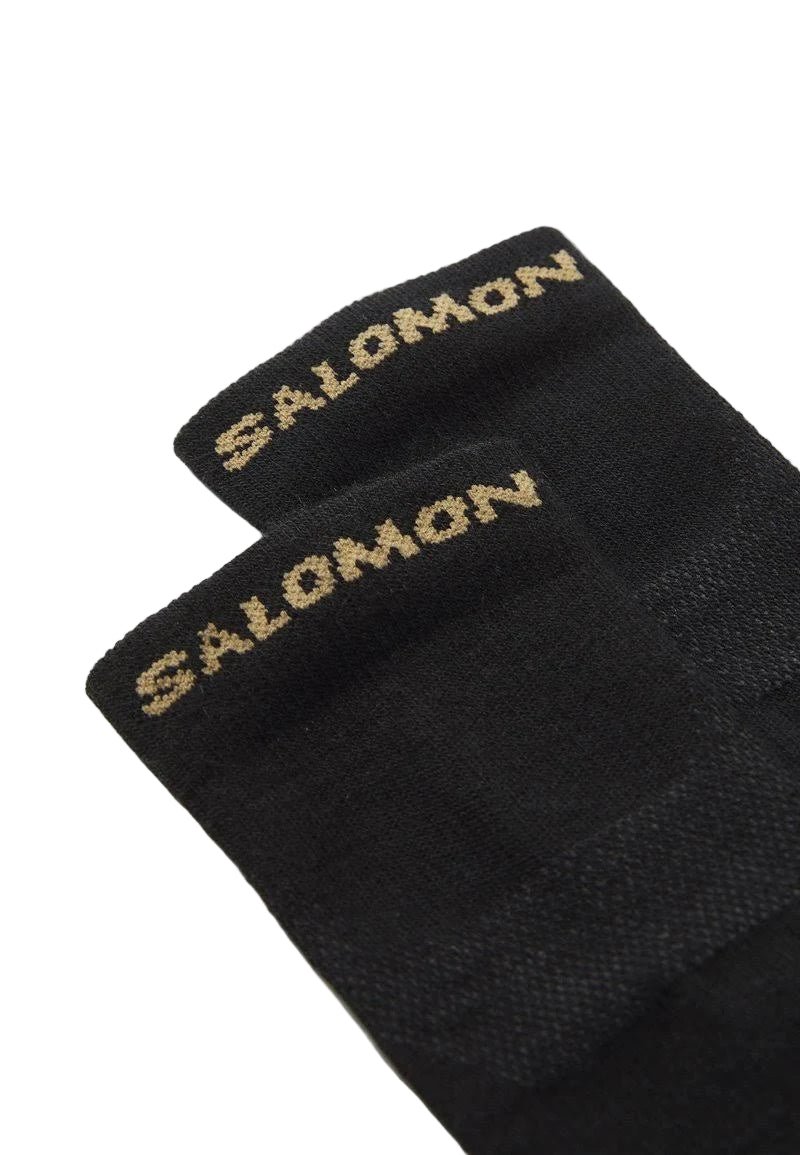 CALCETINES X ULTRA CREW BLACK/KELP