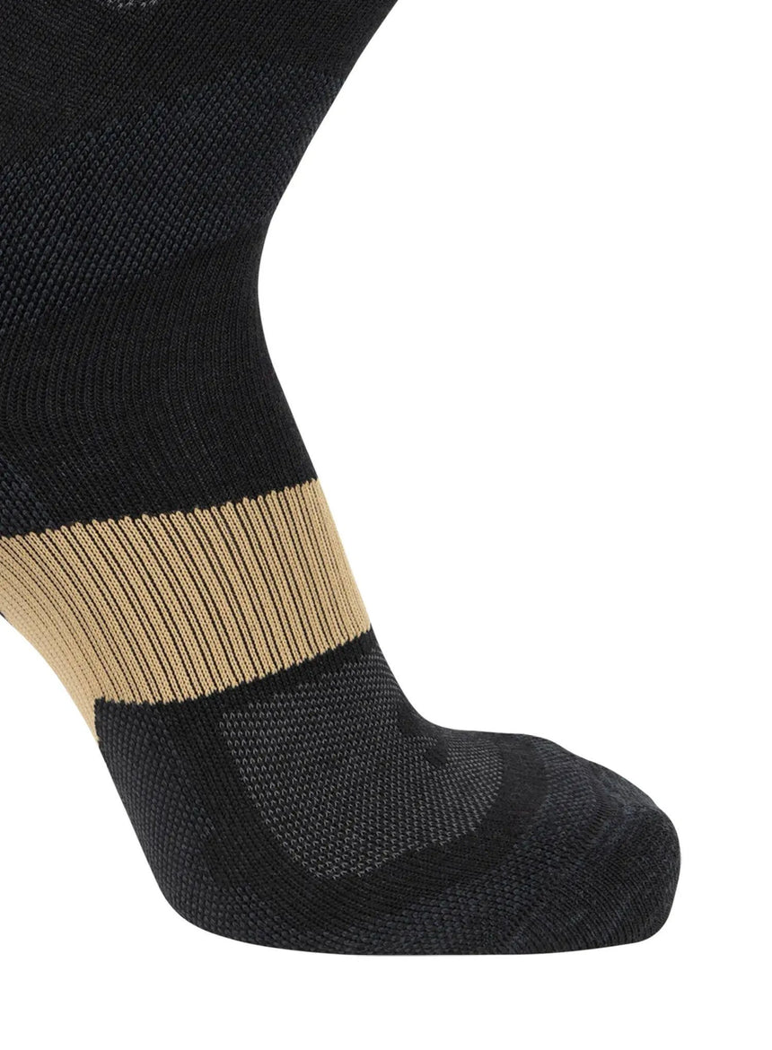 CALCETINES X ULTRA CREW BLACK/KELP