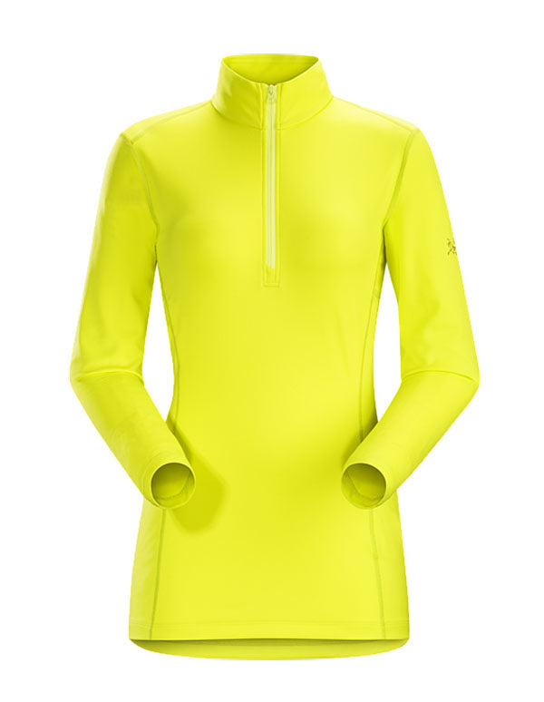 PHASE AR ZIP NECK LS WOMEN'S