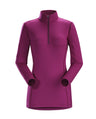 PHASE AR ZIP NECK LS WOMEN'S