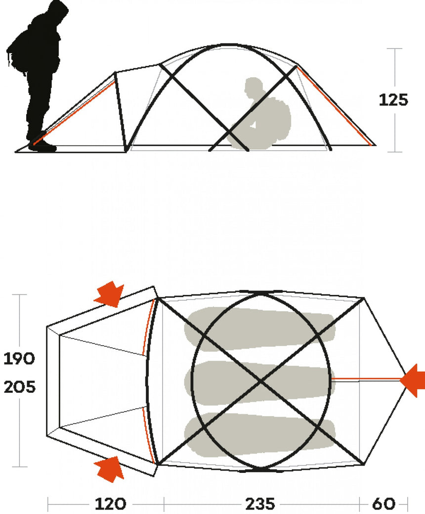 SNOWBOUND 3 TENT