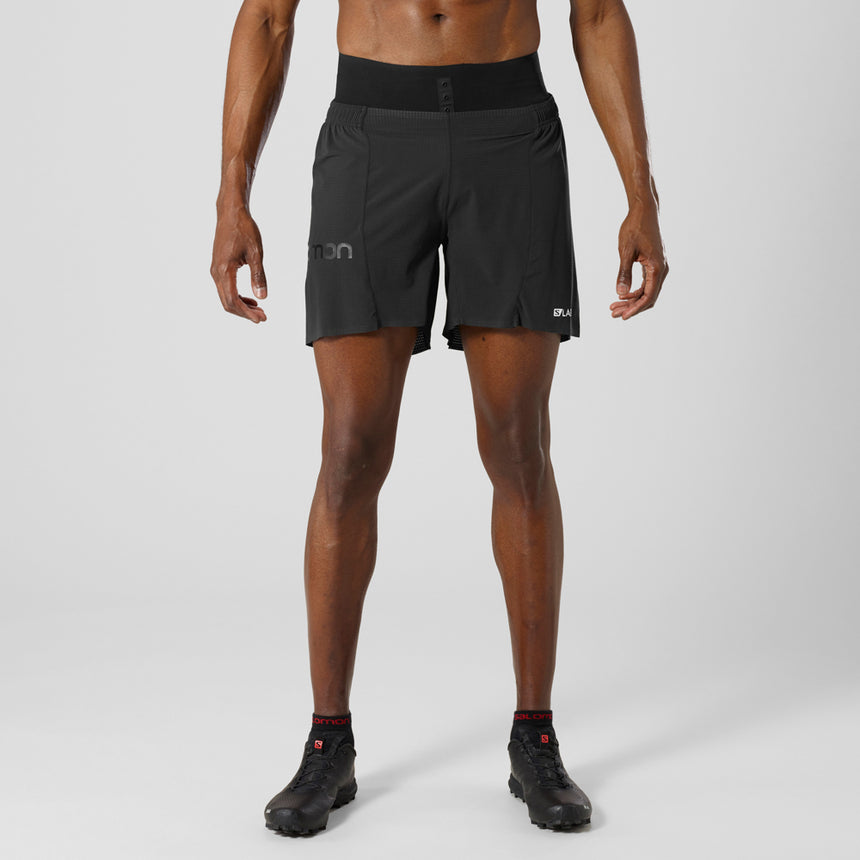 S/LAB SHORT 6 M BLACK