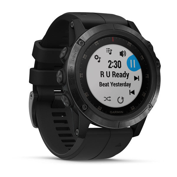 FENIX 5X PLUS ZAFIRO BLACK