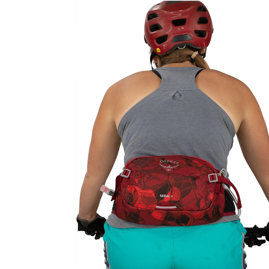 SERAL 4 W/RES CLARET RED