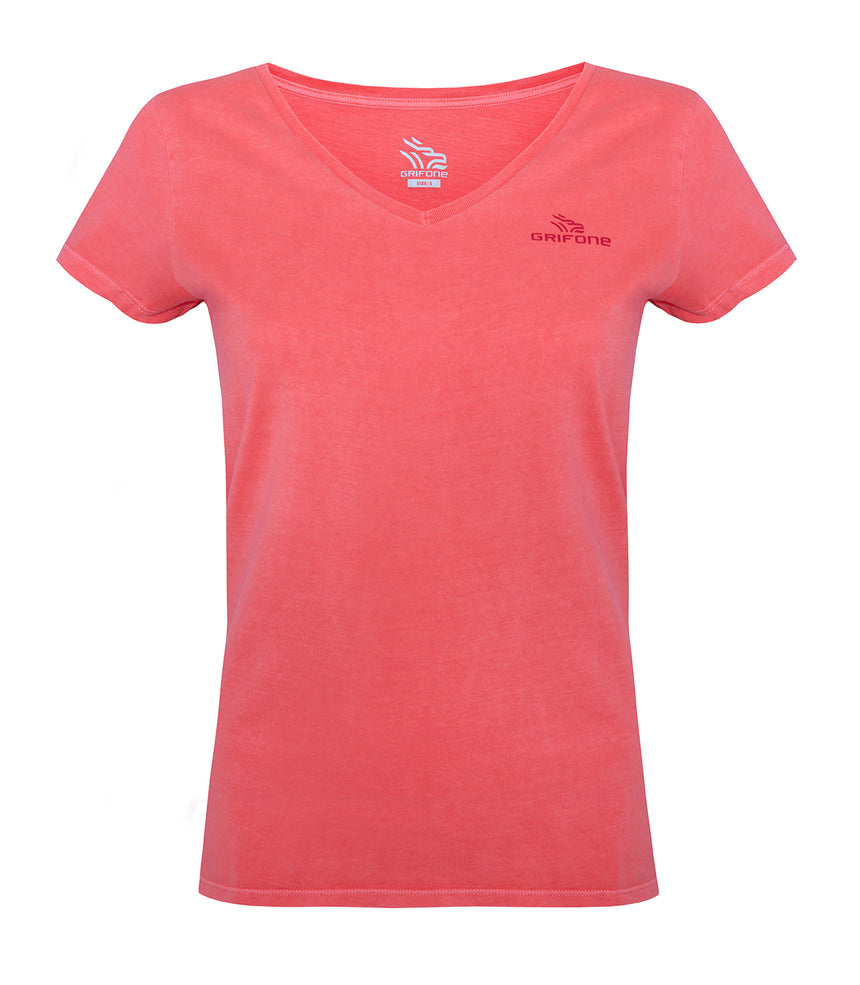 ARANSA LADY T-SHIRT S/S V-N