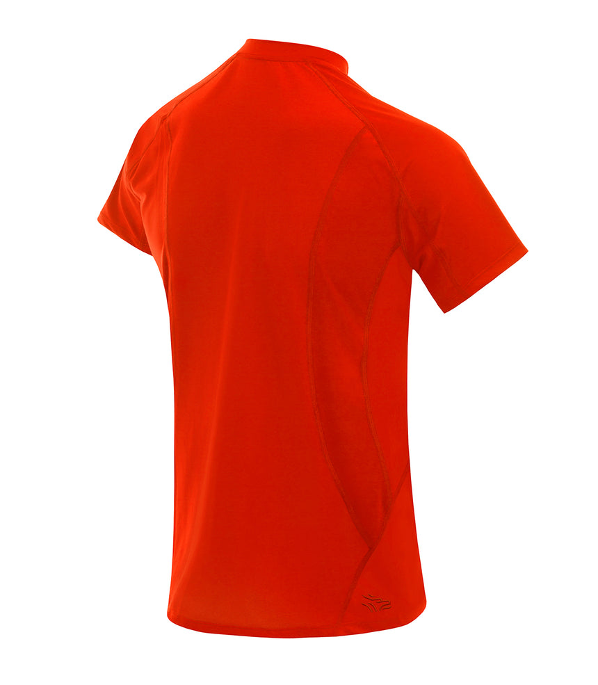 ALINS T-SHIRT S/S 1/2 ZIP