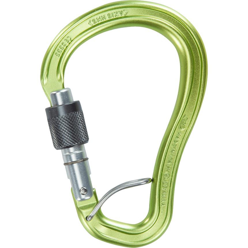 AXIS HMS SGL big size, screw lock - captive spring bar - green anodized  CT2C3850LZZB
