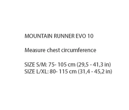 Mochila MOUNTAIN RUNNER EVO 10