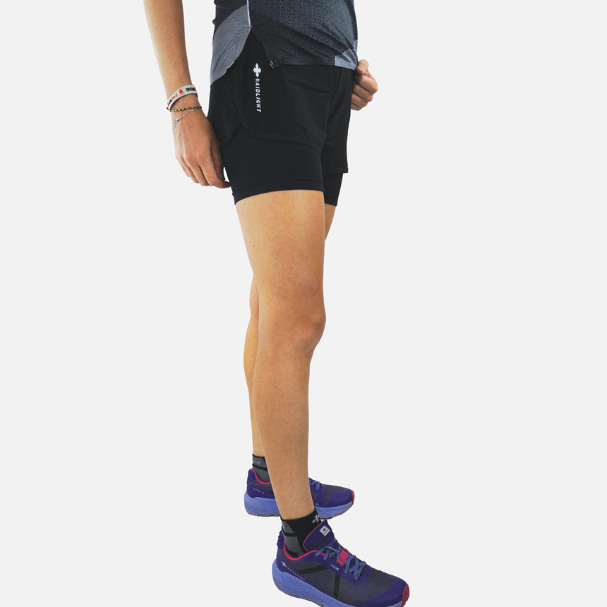 Pantalones cortos de trail R-LIGHT 2IN1 Mujer