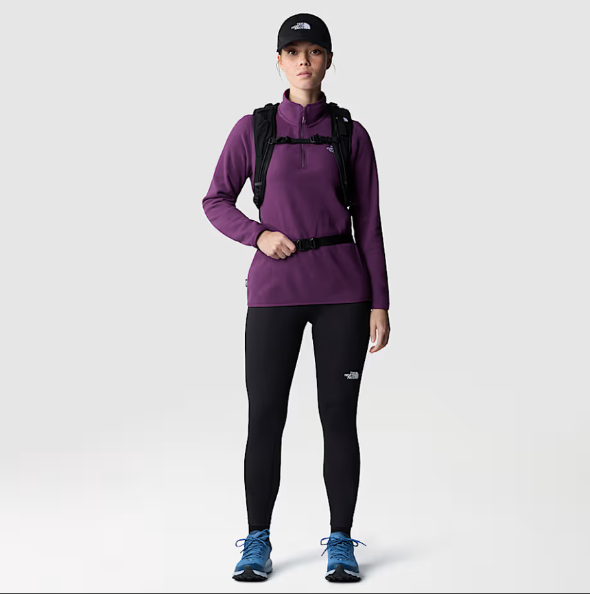 W 100 GLACIER 1/4 ZIP 