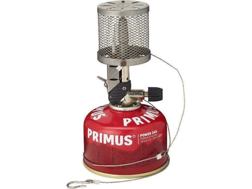 MICRON LANTERN STEEL lámpara rejilla con piezo