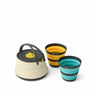 SET TETERA Y VASOS PLEGABLES FRONTIER 3 PIEZAS