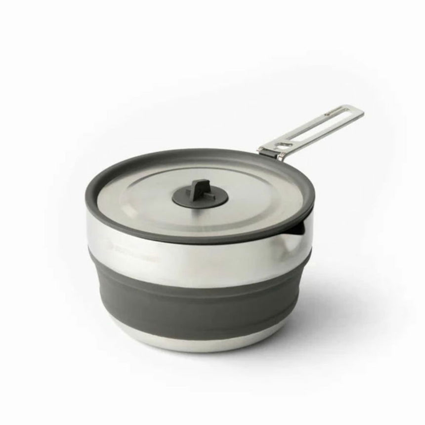 OLLA PLEGABLE DE ACERO INOXIDABLE DETOUR 1,8L