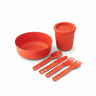 Set vajilla PASSAGE 6 piezas naranja