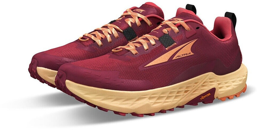 Zapatillas Altra Timp 5 lila granate naranja mujer
