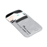 Portadocumentos de cuello RFID gris