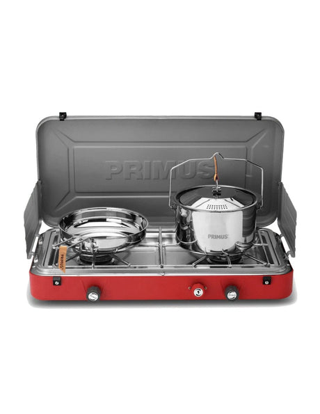 ATLE II COCINA 2 FUEGOS CON TAPA Y PIEZO