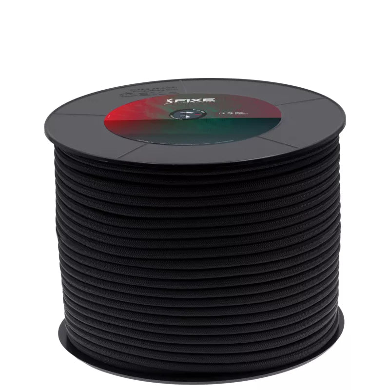 CUERDA AUXILIAR 6 mm 100 m Negra