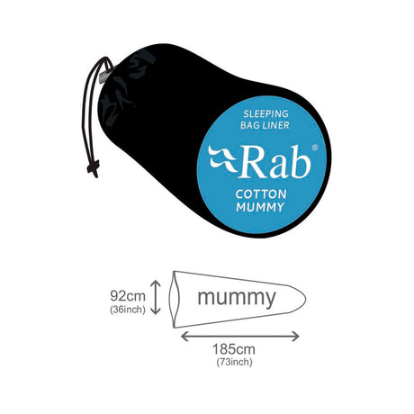 COTTON MUMMY S/BAG LINER