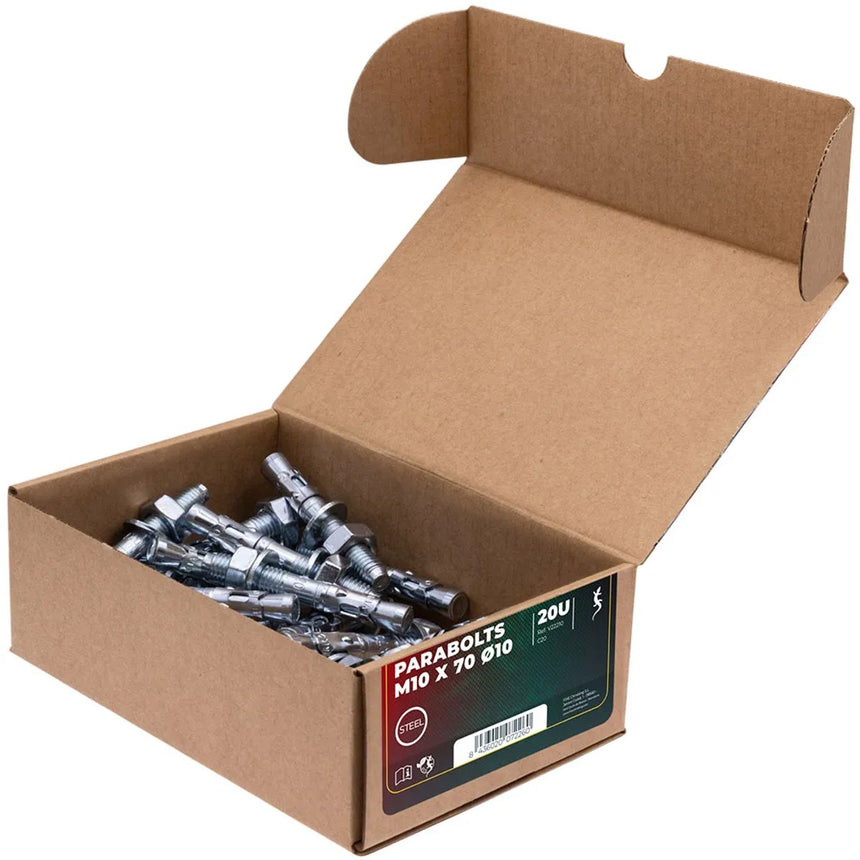 HANGER FIXE 1 ECOTRI STEEL M10X70 + EXPANSION BOLT (20)