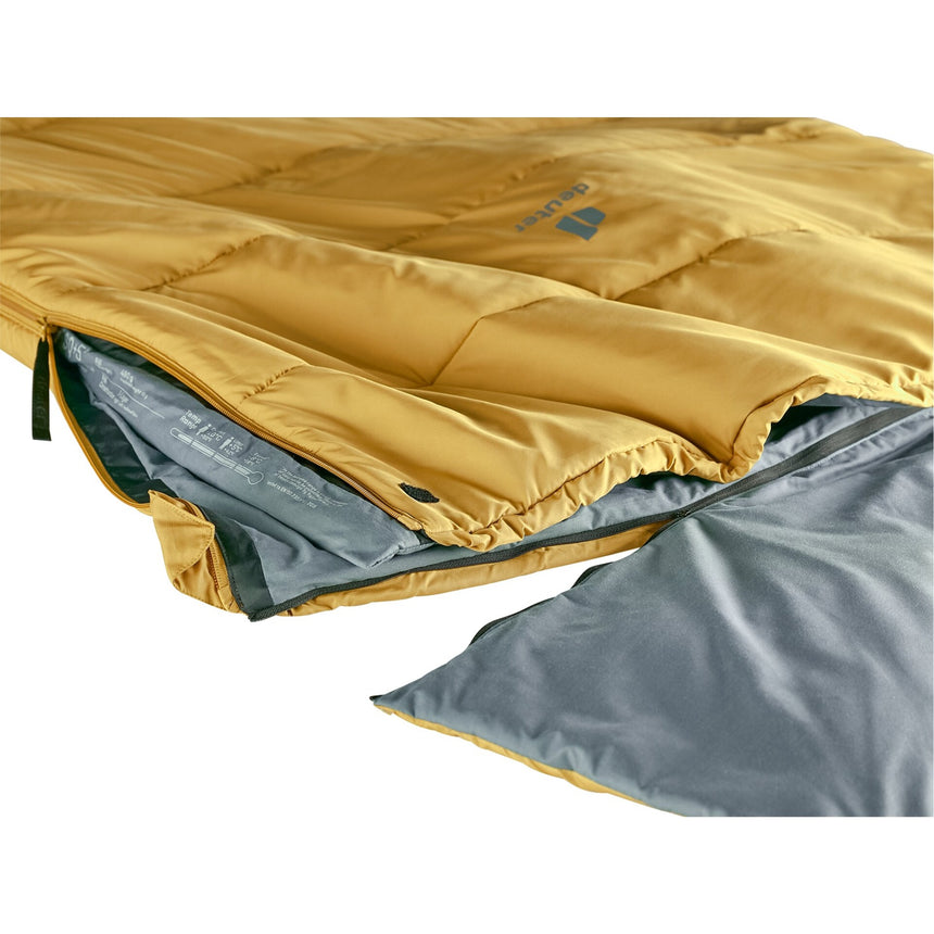 DEUTER ORBIT SQ +6º ZIP RIGHT CARAMEL-TEAL
