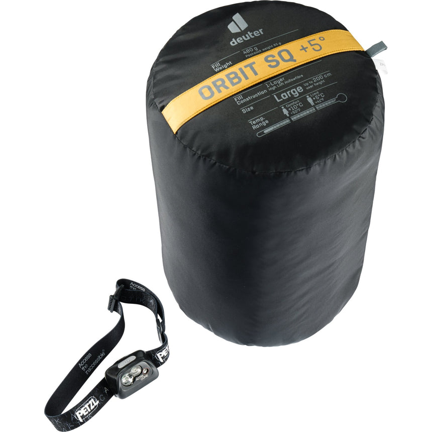 DEUTER ORBIT SQ +6º ZIP RIGHT CARAMEL-TEAL