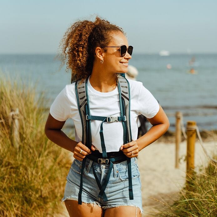 TRANSPORTER ROLL TOP WP 25 NIGHT JUNGLE BLUE